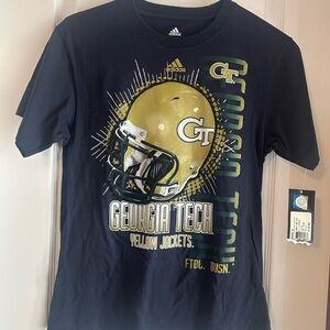 adidas Navy Georgia Tech Kids Tee